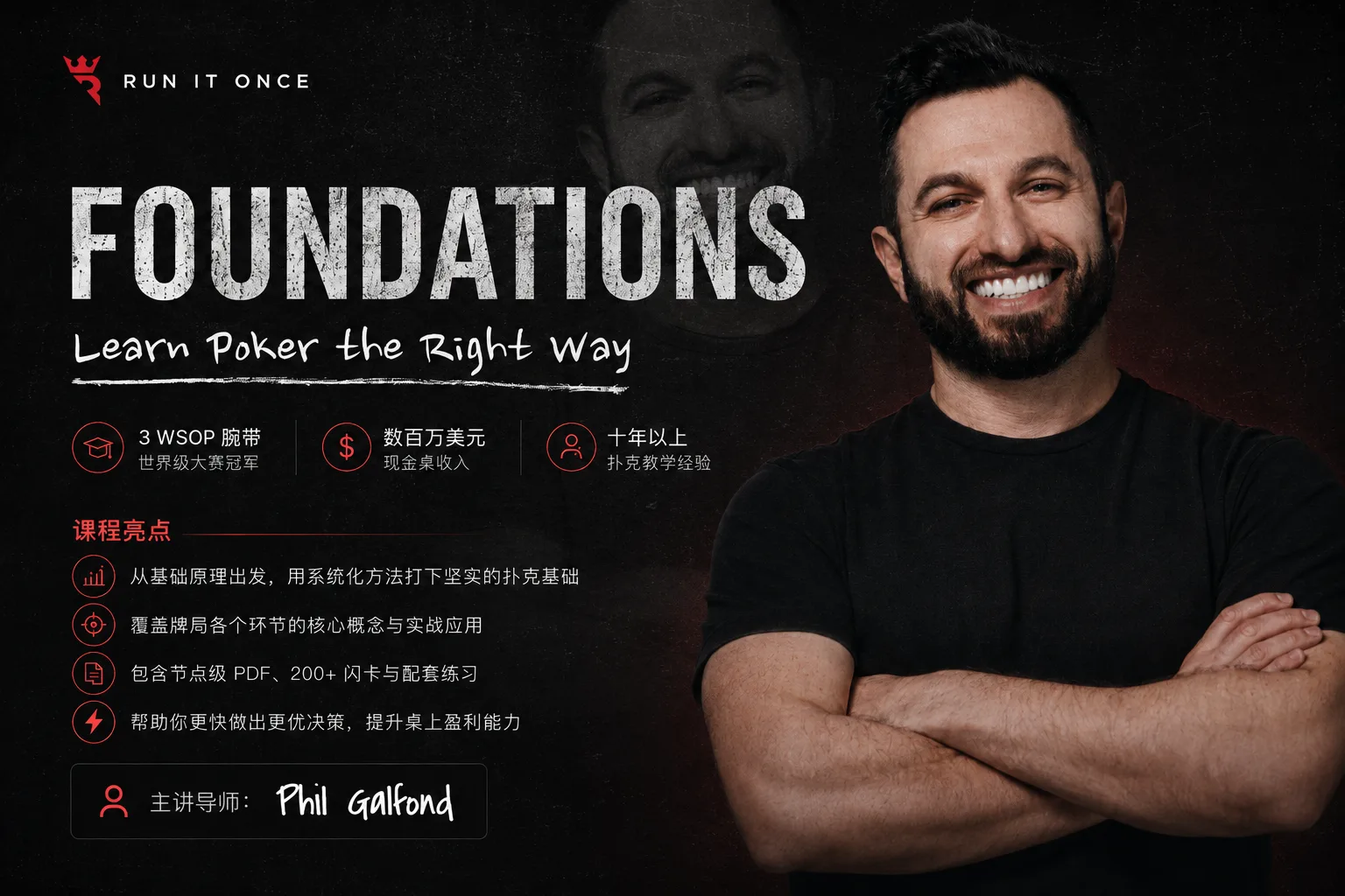 德扑基础入门:Run it Once Foundations