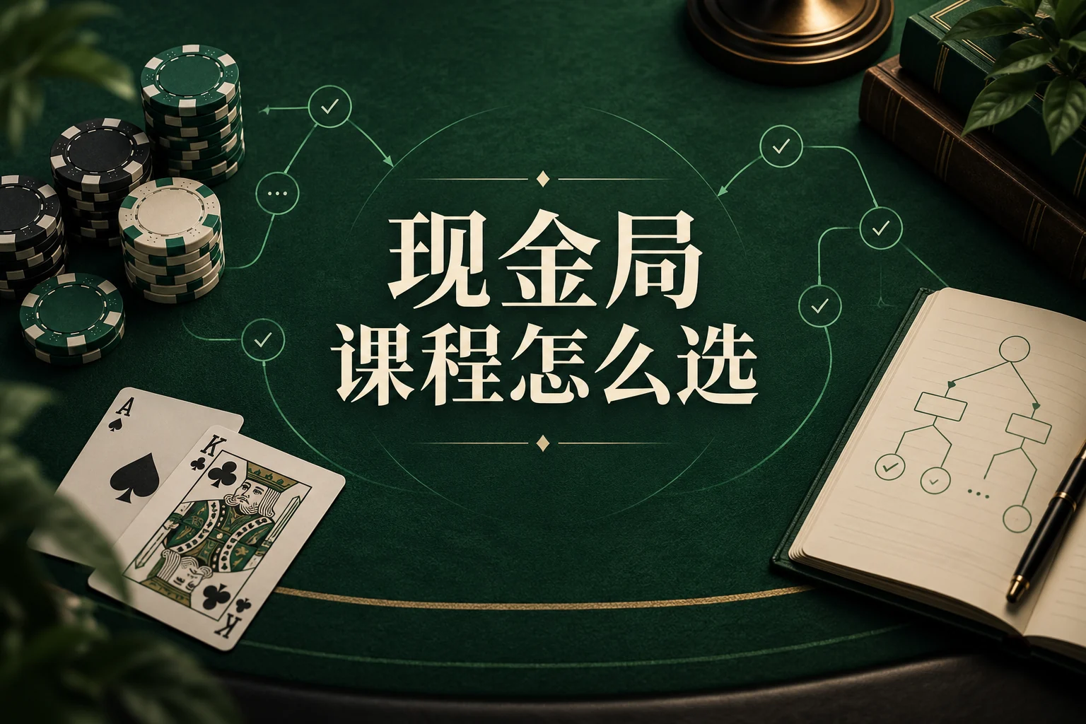 现金局扑克课程怎么选：基础、读牌与剥削专题