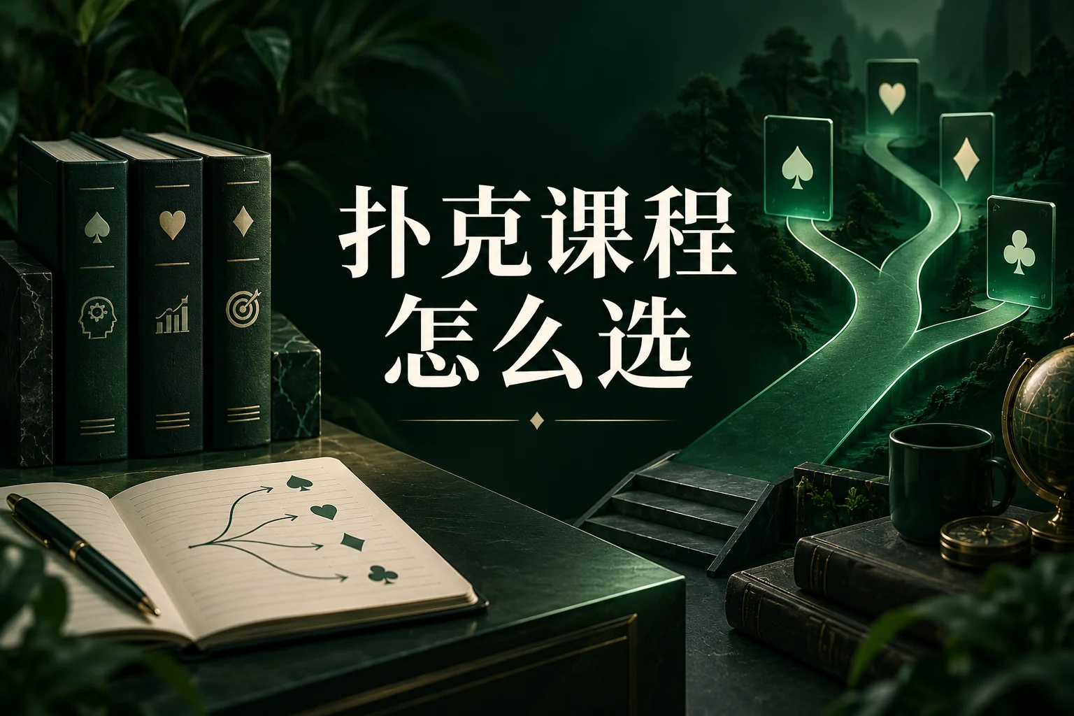 扑克课程怎么选:从规则基础到学习方向
