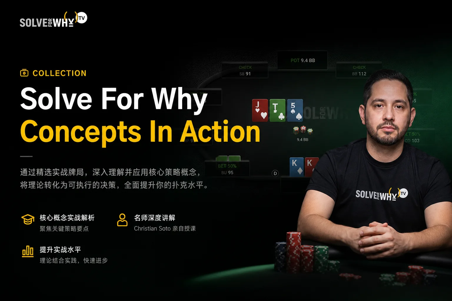 Solve For Why Concepts In Action:Christian Soto 锦标赛手牌深度复盘