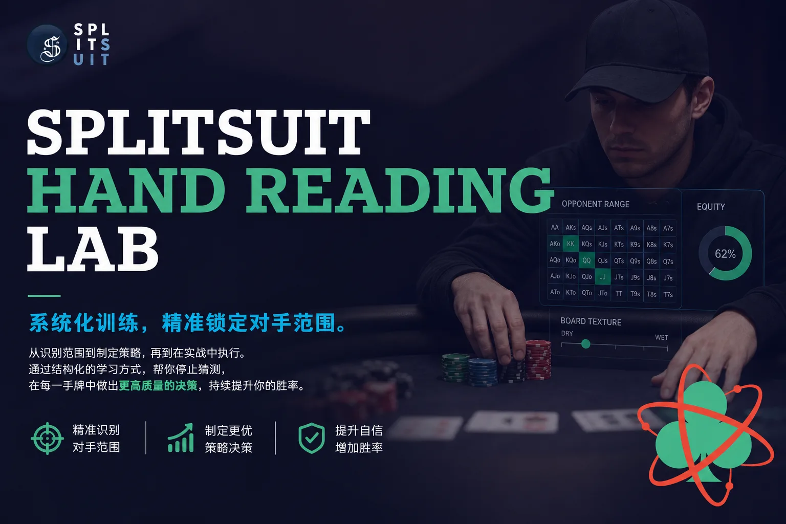 SplitSuit 翻后练习手册:1700+题系统强化你的翻后决策