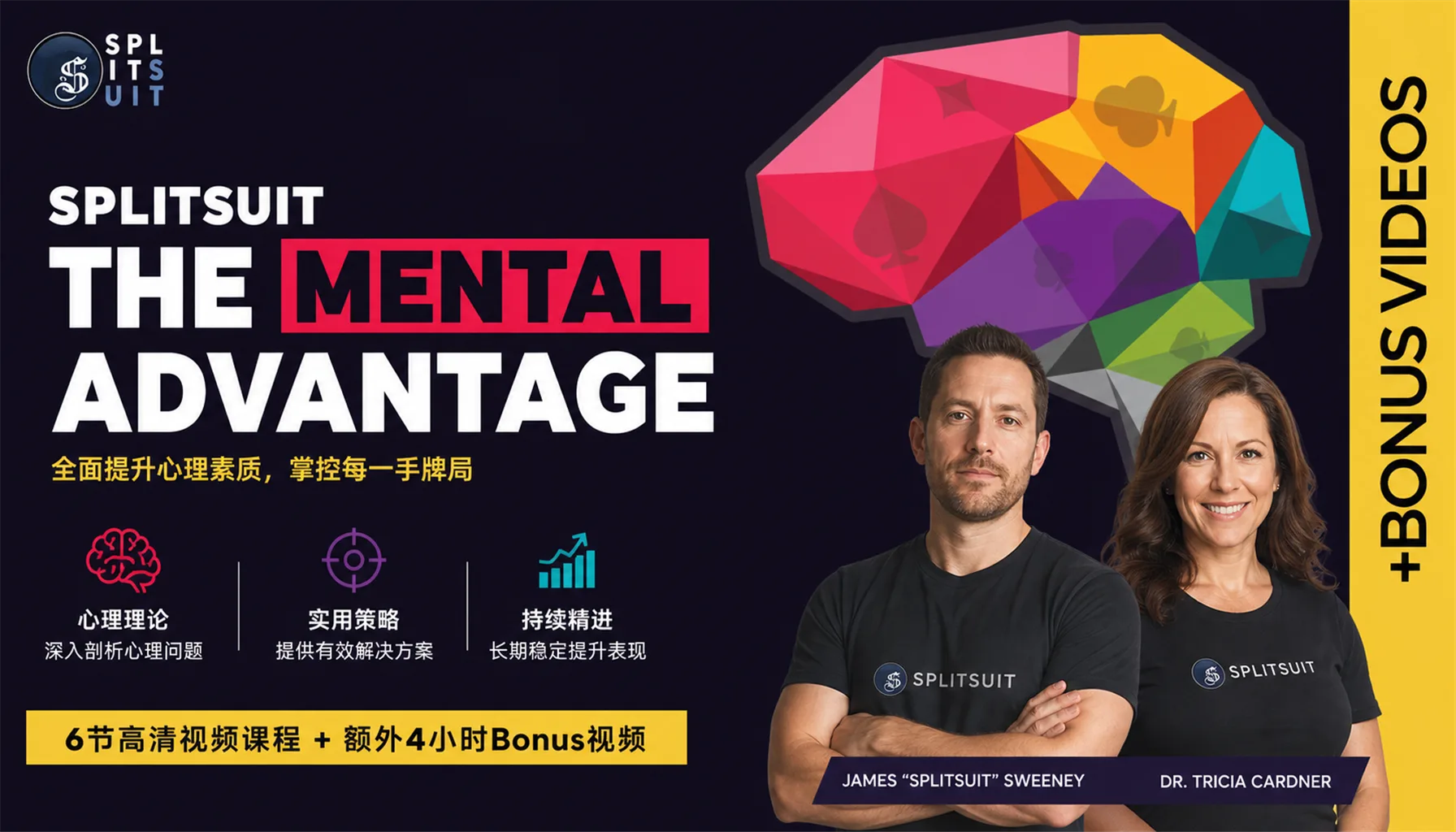 SplitSuit The Mental Advantage — 扑克心理博弈系统课