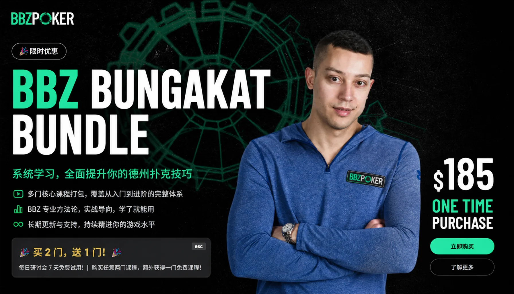 BBZ Poker Bungakat Bundle — MTT 决赛桌与 ICM 实战训练合集