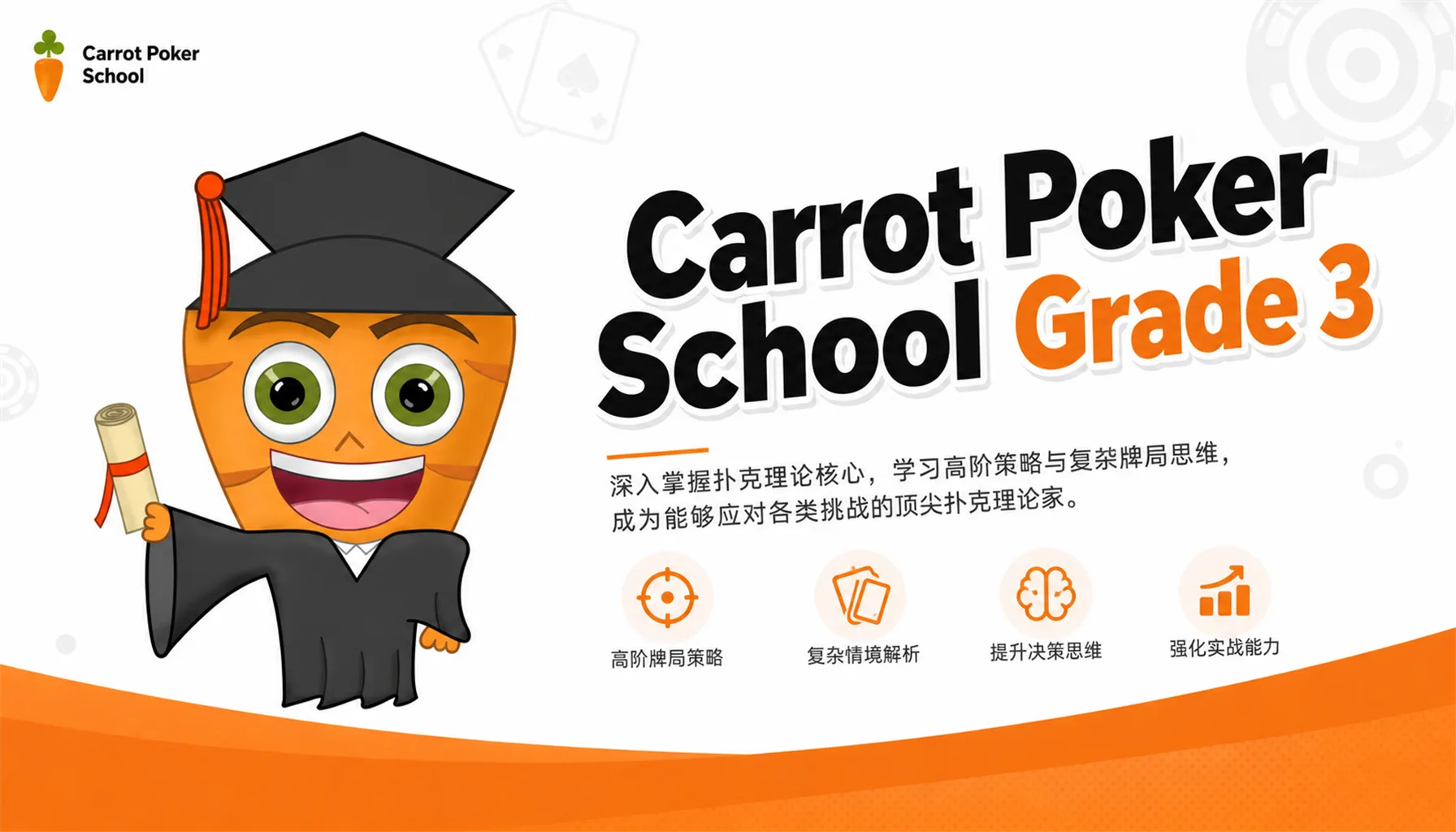 Carrot Poker School Grade 3:高阶现金局范围构建与翻后理论
