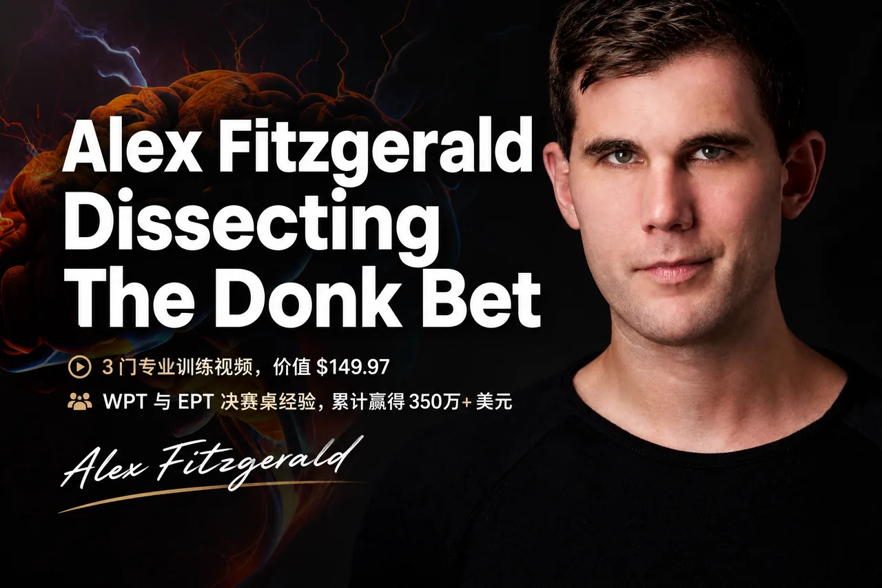 Alex Fitzgerald 拆解 Donk Bet:翻后主动下注体系课