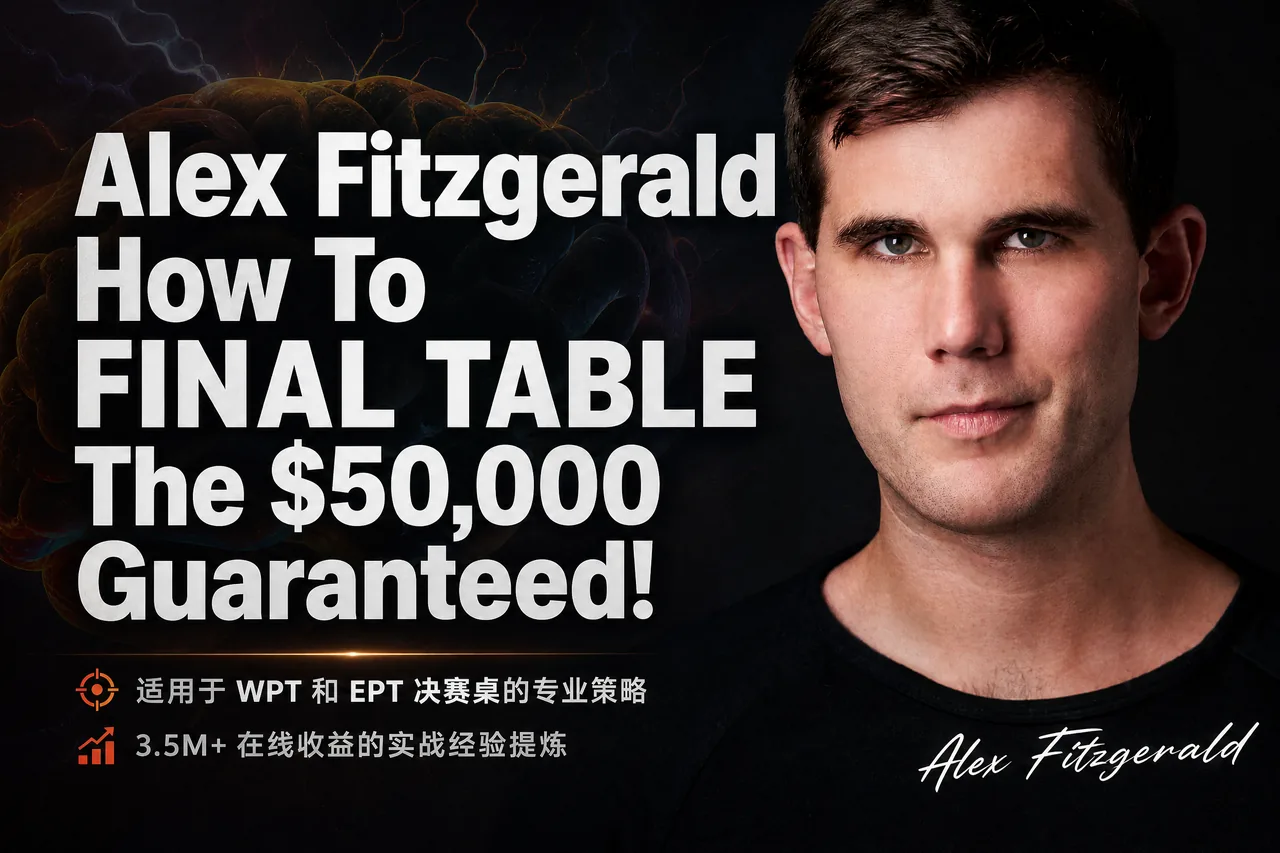 Alex Fitzgerald:如何在$50K保底锦标赛中杀入决赛桌