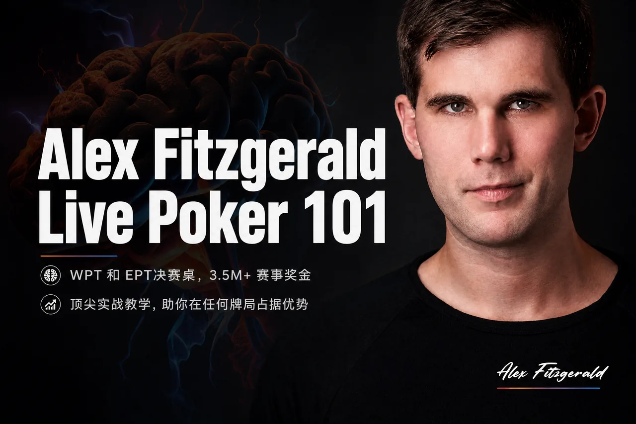 Alex Fitzgerald Live Poker 101 — 现场扑克实战互动课程