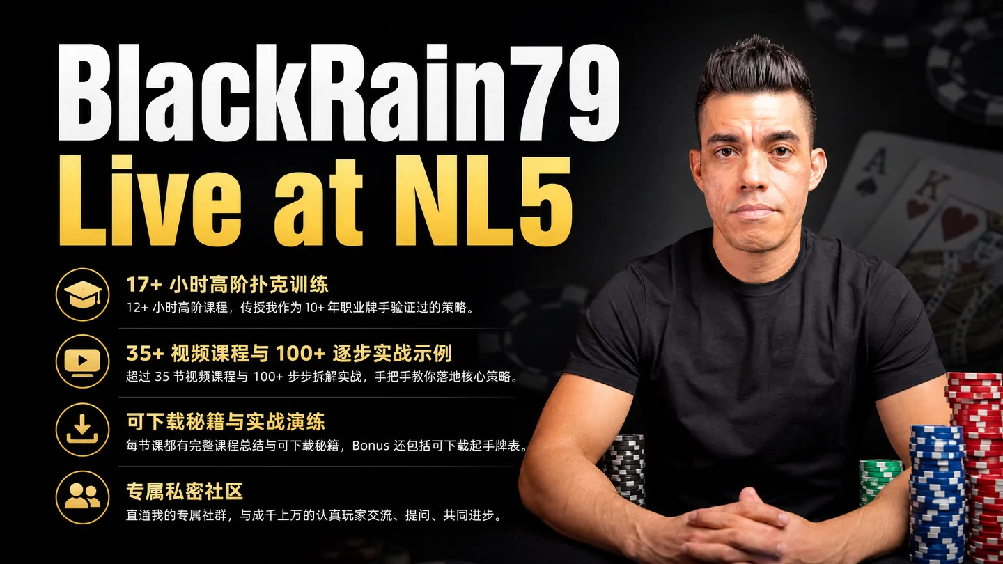 BlackRain79 NL5 实战录像:Nathan Williams 微级别冷启动思路全公开