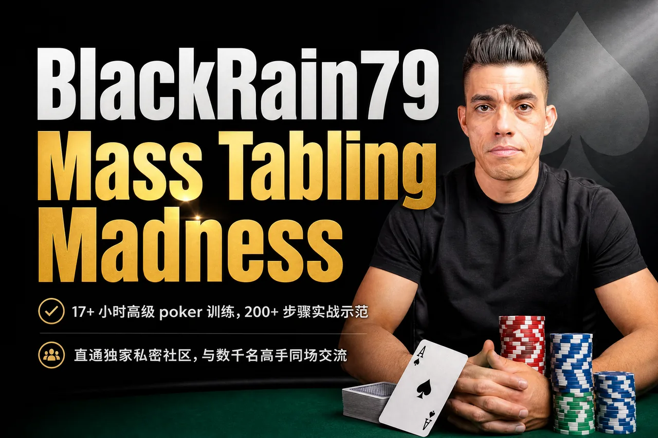BlackRain79 极限多桌实战:24桌同开现金局演示