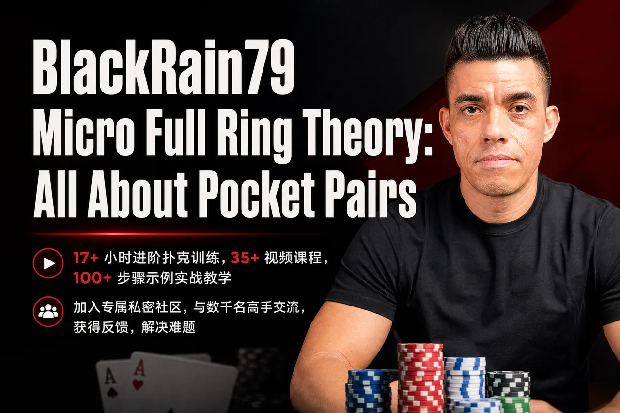 BlackRain79 微级别满桌理论:口袋对子完全攻略