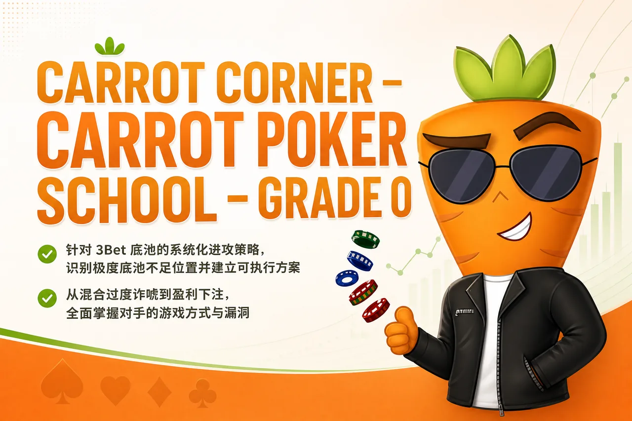 CARROT CORNER – CARROT POKER SCHOOL – GRADE 0