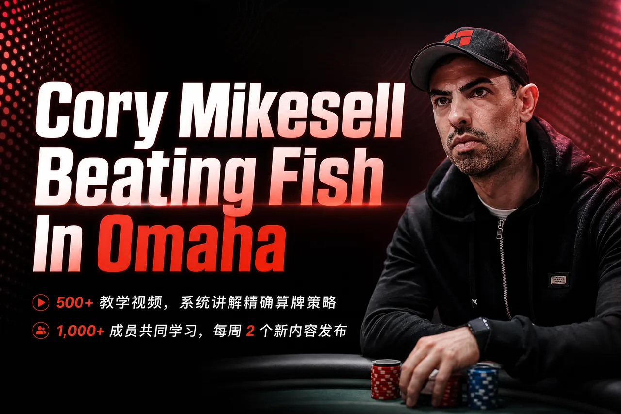 Beating Fish In Omaha — Cory Mikesell 的剥削式 PLO 短训手册