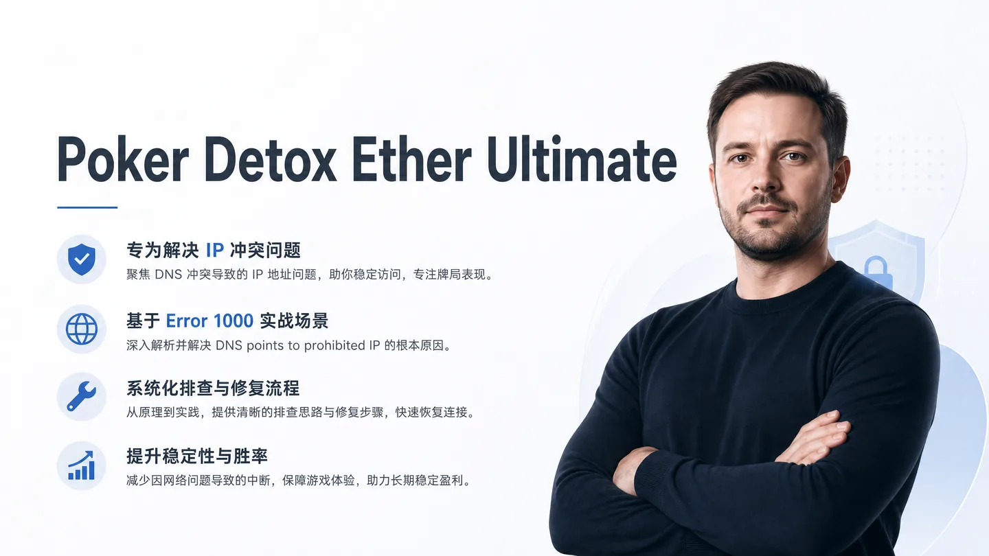 Poker Detox Ether Ultimate