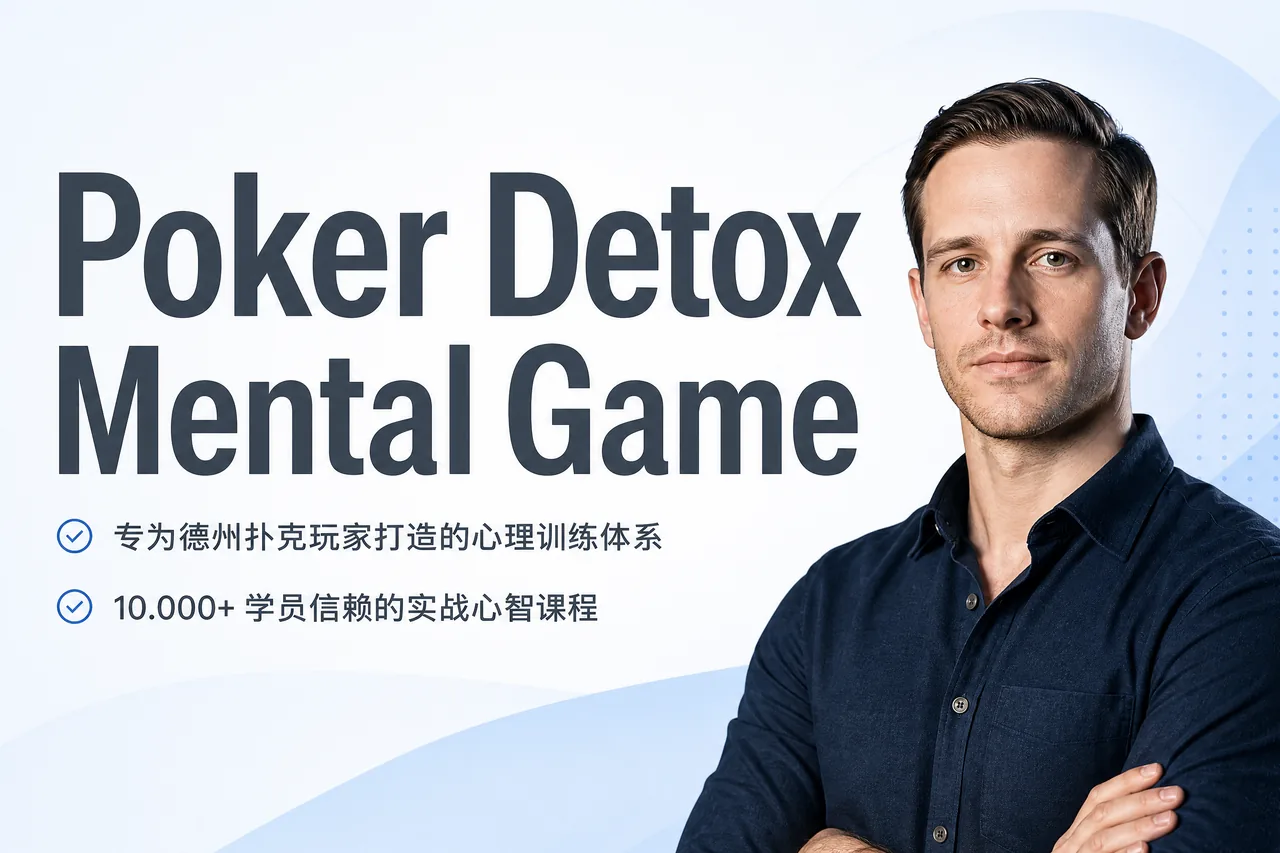 Poker Detox Mental Game — 扑克心态与技术双轨训练课程