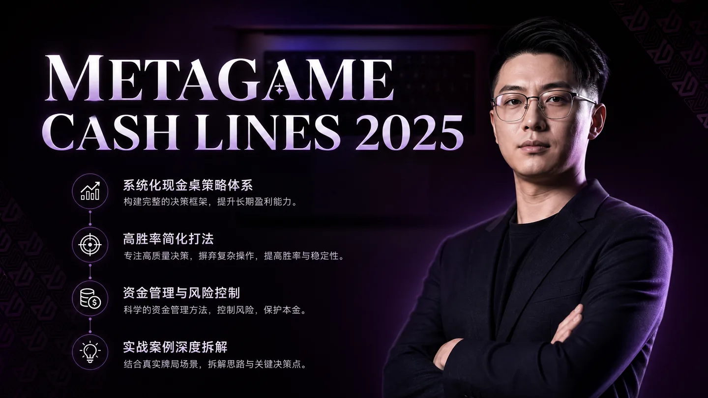Metagame Cash Lines 2025 — 现金局决策树体系课