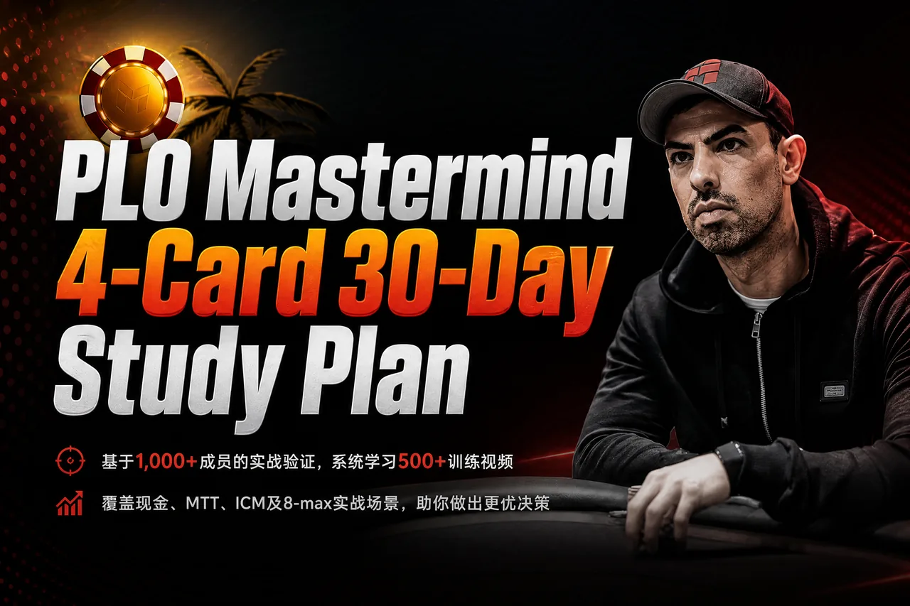 PLO Mastermind 四张底牌 30 天系统训练计划