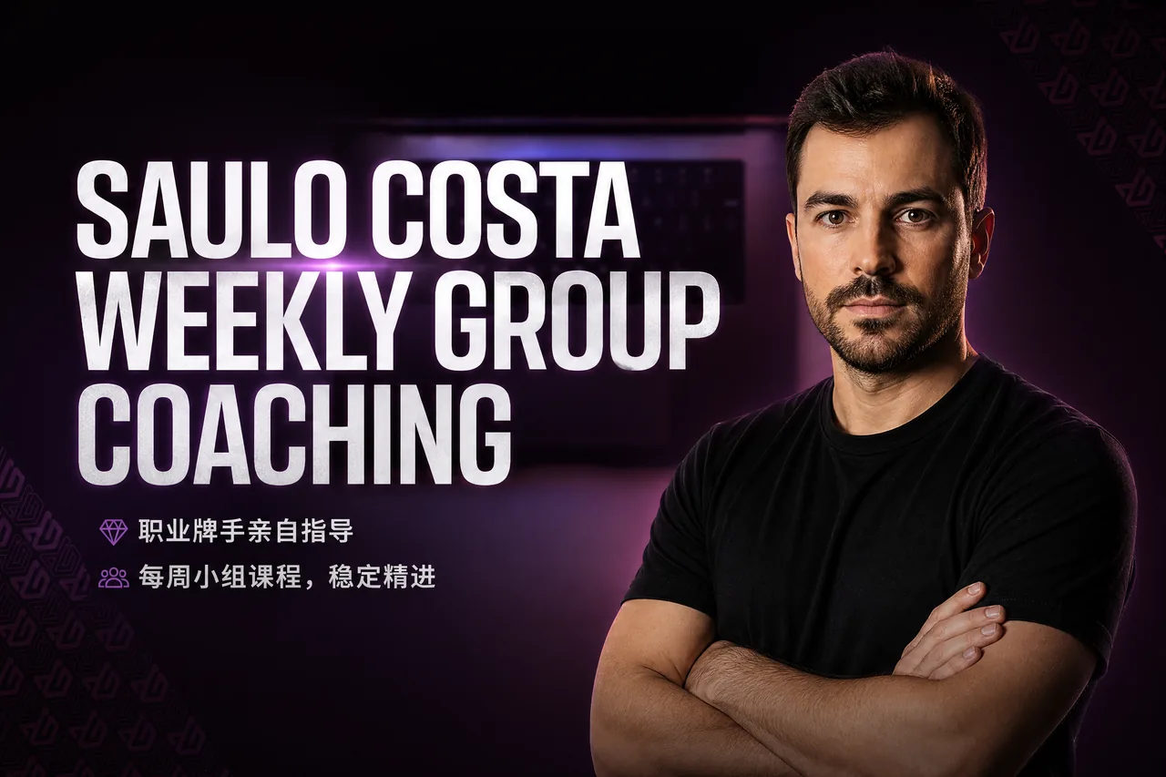 Saulo Costa 每周小组辅导课程 — 高级NLHE翻后实战训练