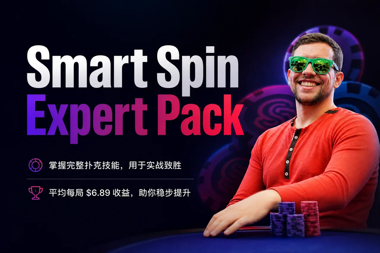 Smart Spin Expert Pack — 系统化 Spin & Go 进阶视频合集